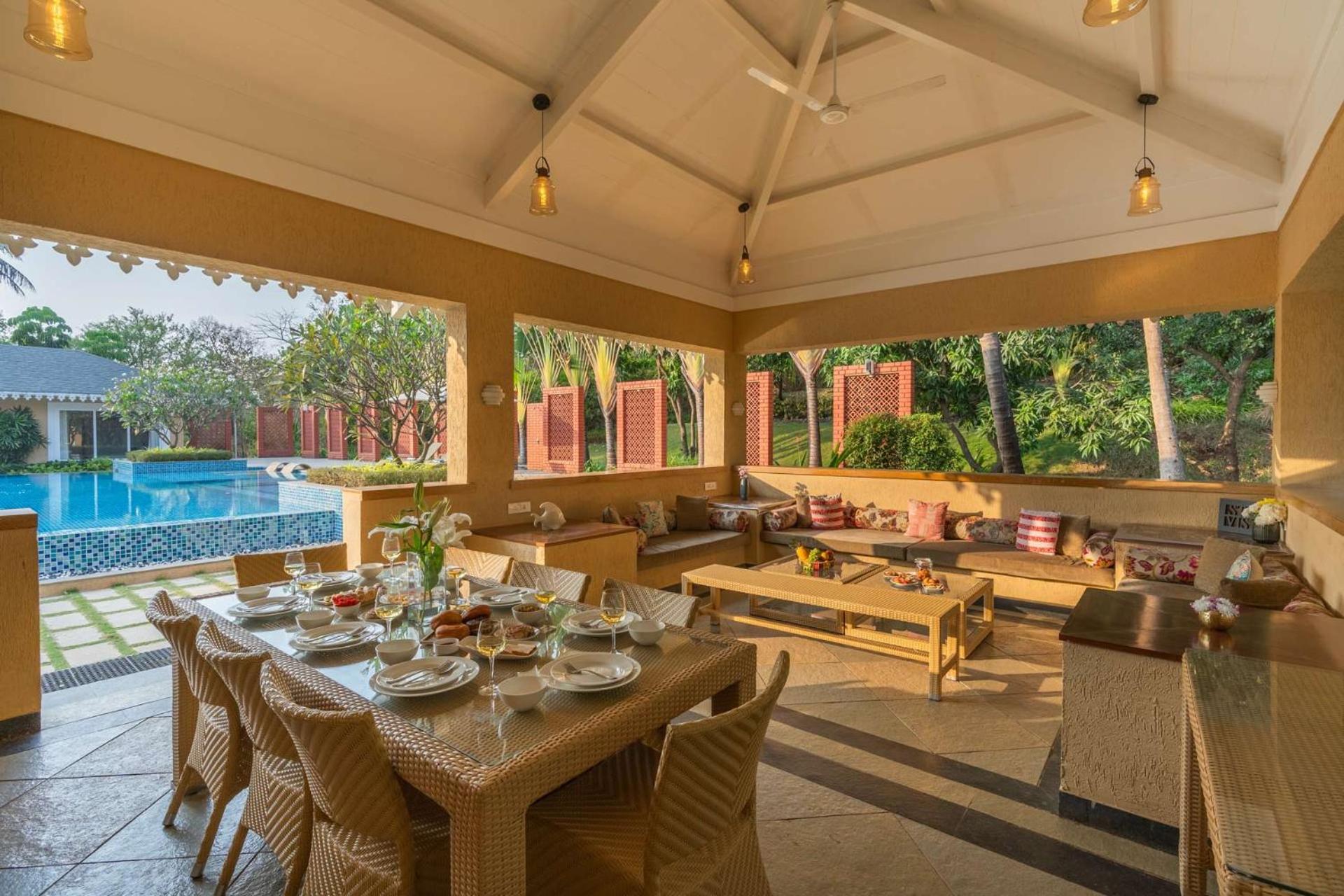 Stayvista At Amara Villa Luxury Collection With Private Pool & Gazebo Alībāg Eksteriør billede